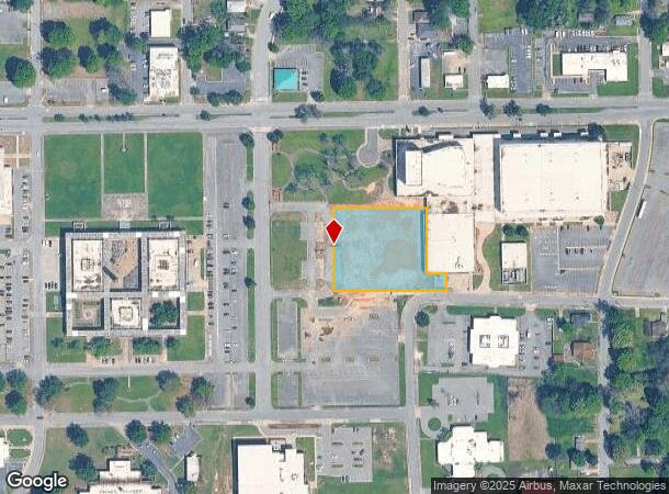  2 Convention Center Plz, Pine Bluff, AR Parcel Map