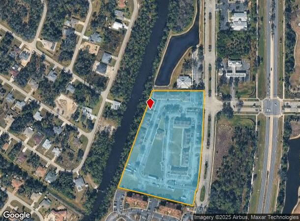 3105 Bobcat Village Center Rd, North Port, FL Parcel Map