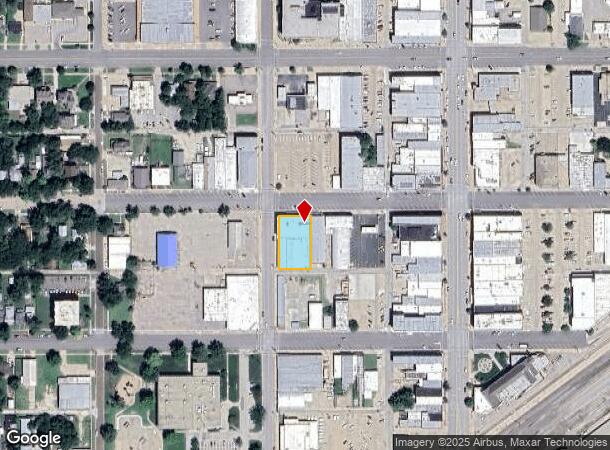  129 W 6Th St, Newton, KS Parcel Map