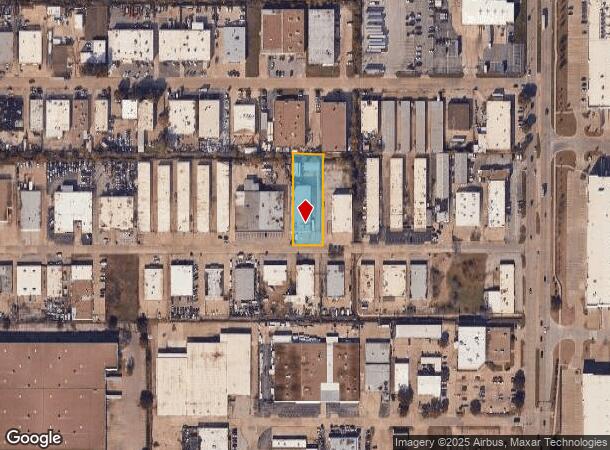 3609 Dividend Dr, Garland, TX Parcel Map