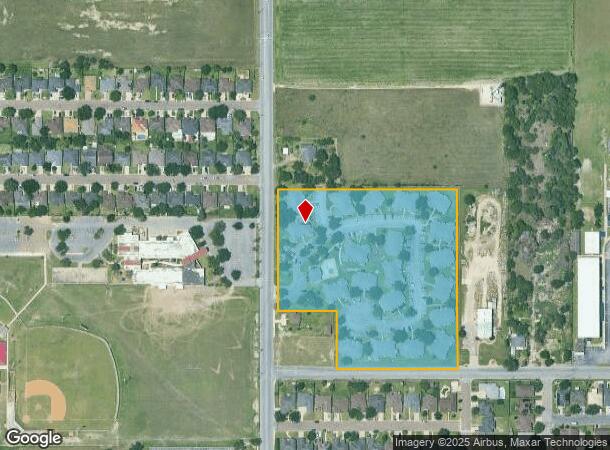 2802 N 7Th St, Harlingen, TX Parcel Map