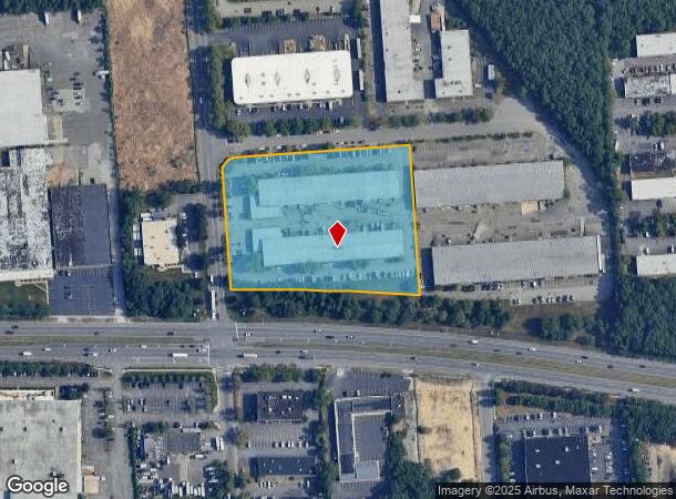 1 Trade Zone Dr, Ronkonkoma, NY Parcel Map