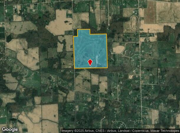  6484 Sutton Rd, Whitmore Lake, MI Parcel Map