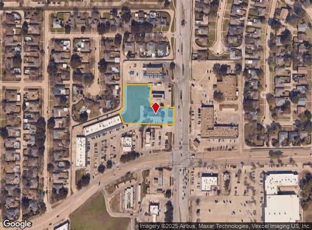  3105 Old Denton Rd, Carrollton, TX Parcel Map