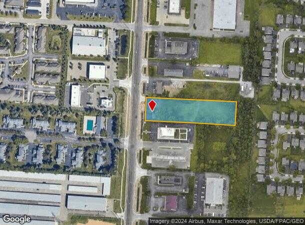  5454 N Hamilton Rd, Columbus, OH Parcel Map