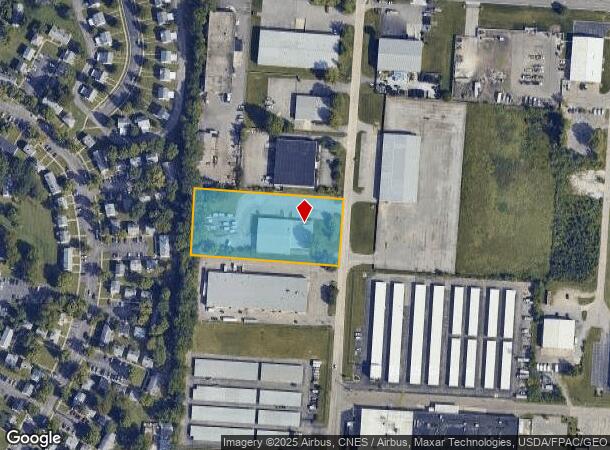 201 Schofield Dr, Columbus, OH Parcel Map