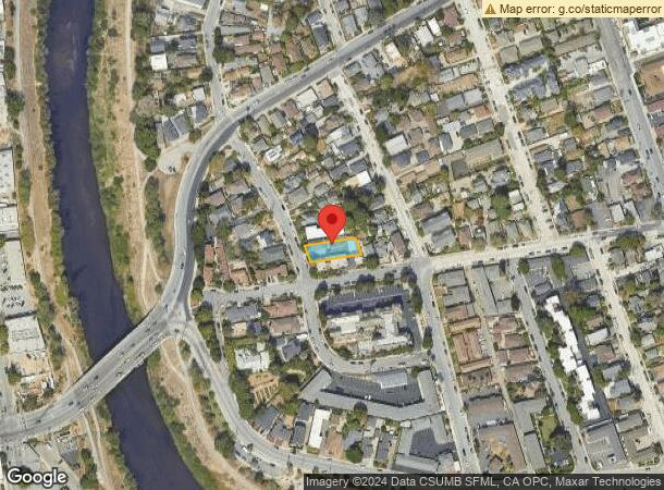  708 Riverside Ave, Santa Cruz, CA Parcel Map