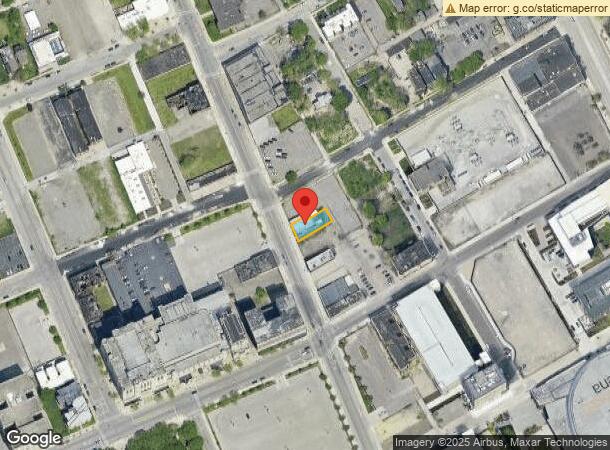  2952 Cass Ave, Detroit, MI Parcel Map