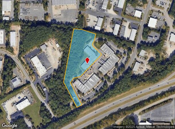2511 Schieffelin Rd, Apex, NC Parcel Map
