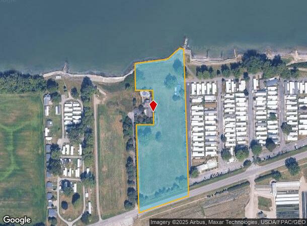  3715 Cleveland Rd E, Huron, OH Parcel Map