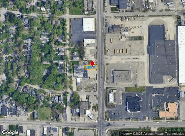  2041 N Dort Hwy, Flint, MI Parcel Map
