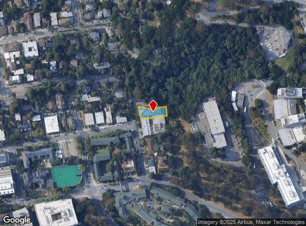 1735 Highland Pl, Berkeley, CA Parcel Map