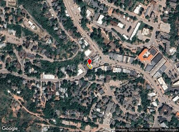  12 Ruxton Ave, Manitou Springs, CO Parcel Map