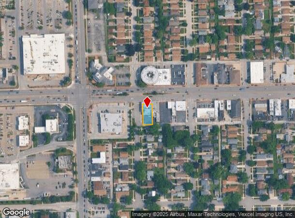  3927 W 95Th St, Evergreen Park, IL Parcel Map