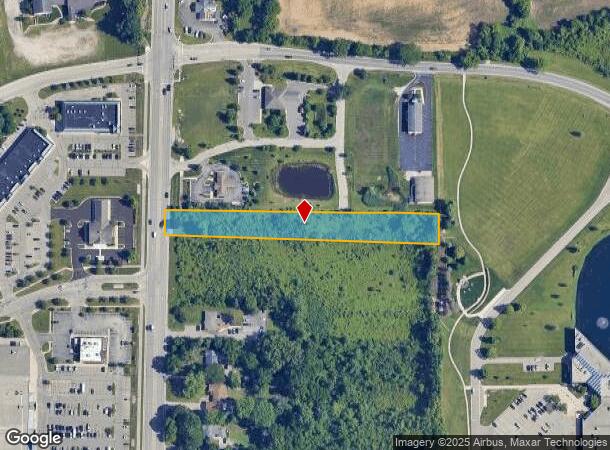 1881 Whittaker Rd, Ypsilanti, MI Parcel Map
