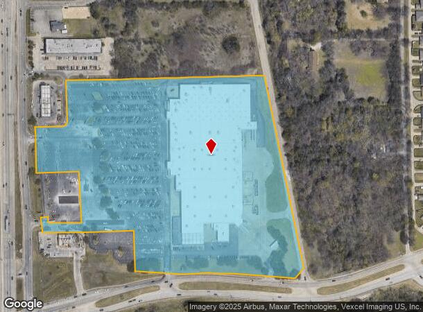  150 N I-35E E, Lancaster, TX Parcel Map