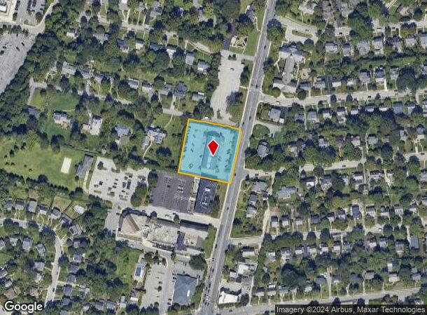  7402 York Rd, Towson, MD Parcel Map