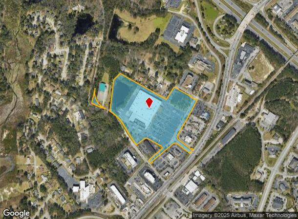 7701 Two Notch Rd, Columbia, SC Parcel Map