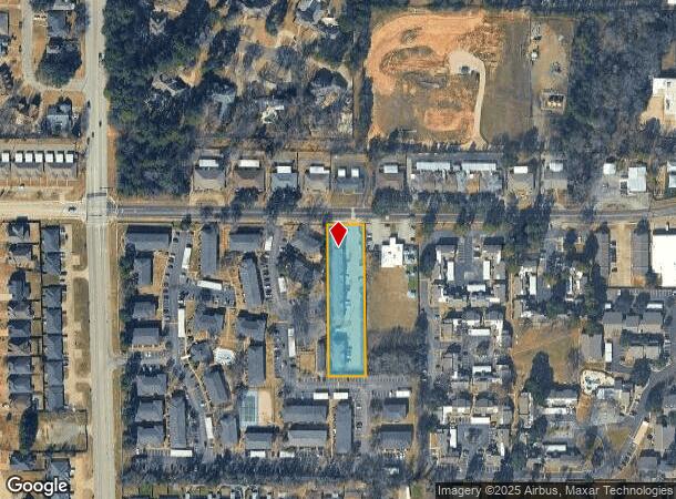  1448 W Fairmont St, Longview, TX Parcel Map
