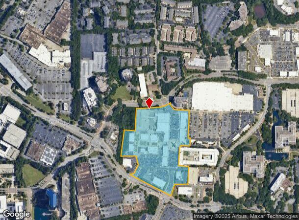 1291 Crown Pointe Pkwy, Atlanta, GA Parcel Map