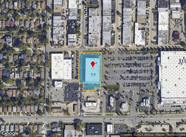  7227 Hamlin Ave, Skokie, IL Parcel Map