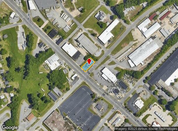  1529 S Main St, High Point, NC Parcel Map