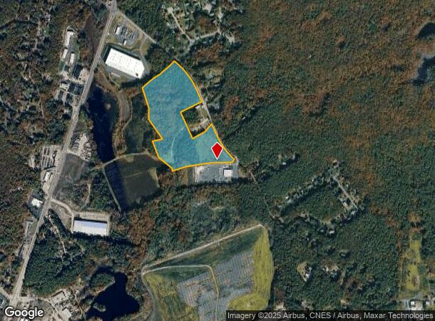 544 Thurston St, Wrentham, MA Parcel Map