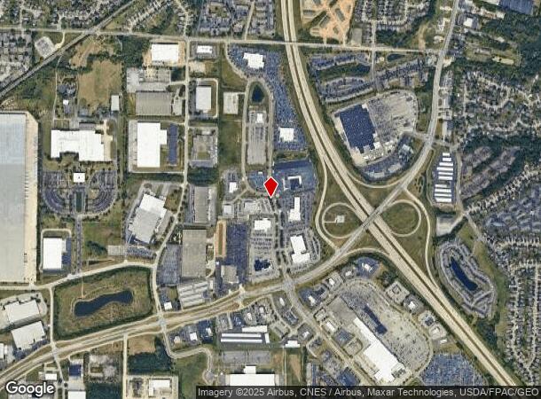 1345 Auto Mall Dr, Columbus, OH Parcel Map