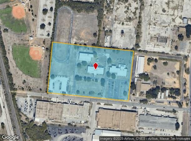 1807 Centennial Blvd, San Antonio, TX Parcel Map