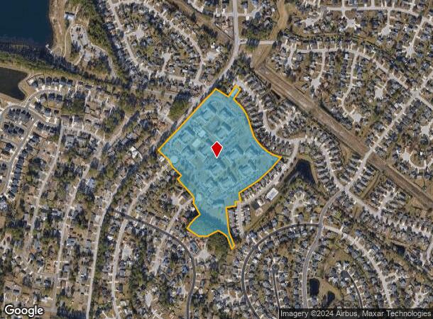  2505 Briarcliff Cir, Wilmington, NC Parcel Map