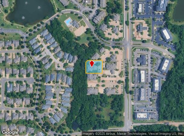  3839 S Boulevard, Edmond, OK Parcel Map