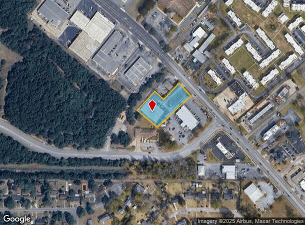  2418 Dawson Rd, Albany, GA Parcel Map