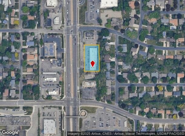  4915 Central Ave Ne, Minneapolis, MN Parcel Map