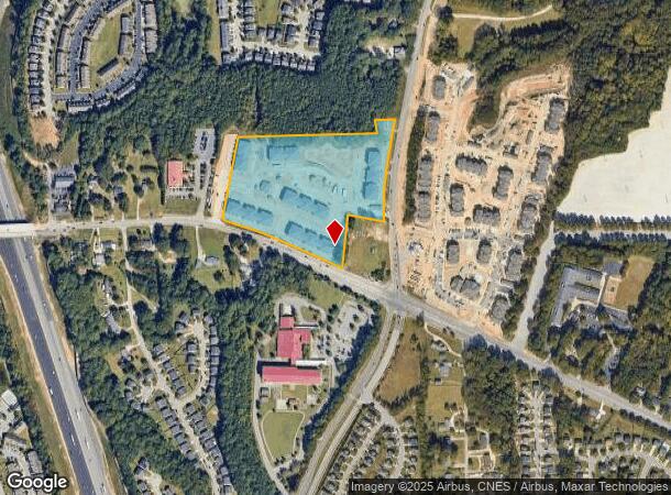 2400 Aurora Cove Ct, Raleigh, NC Parcel Map