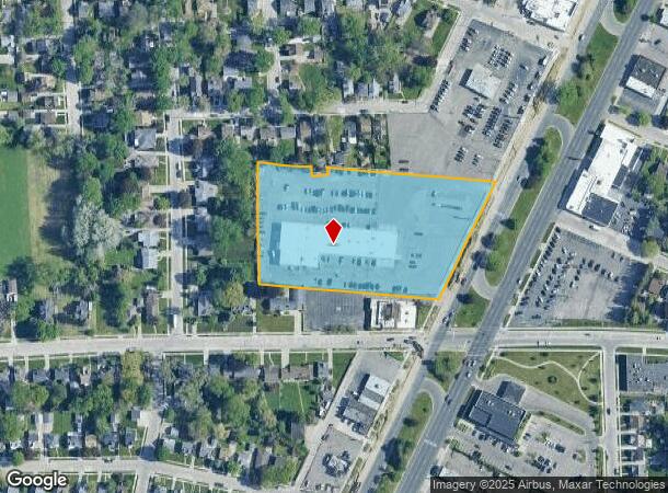  21801 Gratiot Ave, Eastpointe, MI Parcel Map
