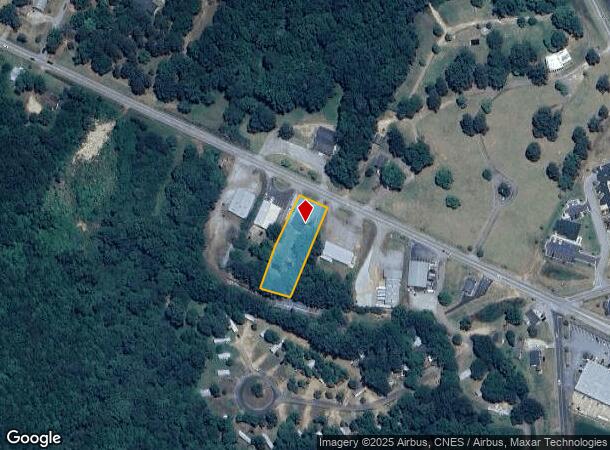  762 E Main St, Laurens, SC Parcel Map