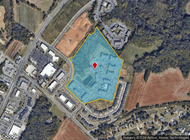  3635 Coventry Commons Ave Sw, Concord, NC Parcel Map