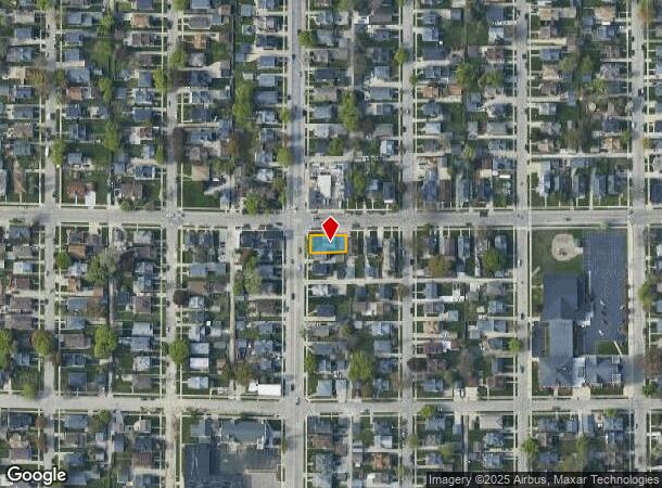  2117 50Th St, Kenosha, WI Parcel Map