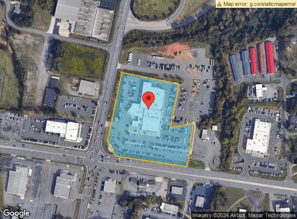  831 S Main St, Lowell, NC Parcel Map