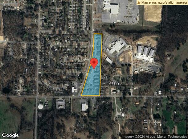  1600 S Jp Wright Loop Rd, Jacksonville, AR Parcel Map