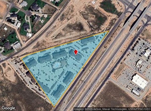 7701 E Highway 191, Odessa, TX Parcel Map