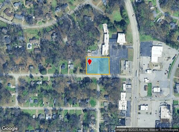  1768 Dabbs Ave, Memphis, TN Parcel Map