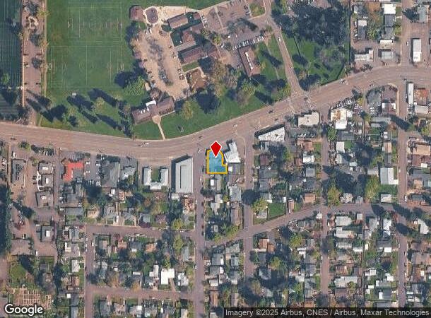  1539 W Harvard Ave, Roseburg, OR Parcel Map