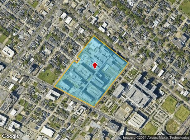  2400 Canal St, New Orleans, LA Parcel Map