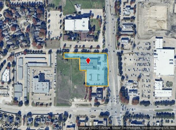  7589 Preston Rd, Frisco, TX Parcel Map