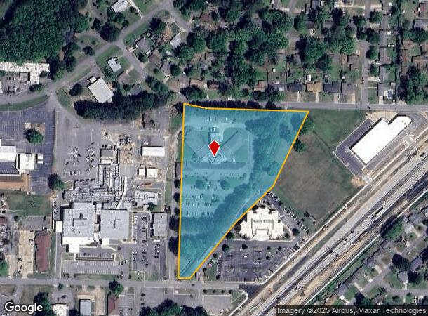  1320 Braden St, Jacksonville, AR Parcel Map