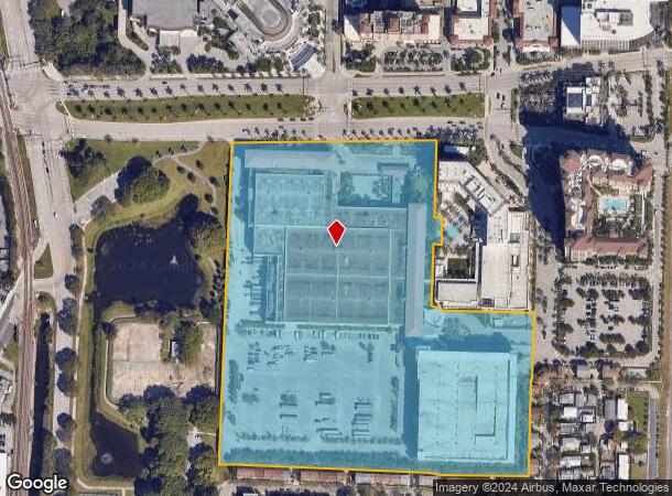  650 Okeechobee Blvd, West Palm Beach, FL Parcel Map