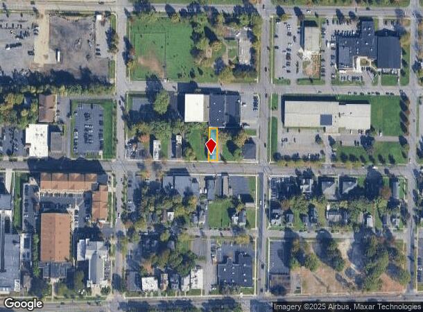  1121 E Fayette St, Syracuse, NY Parcel Map