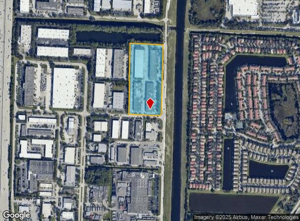  3601 Prospect Ave, West Palm Beach, FL Parcel Map