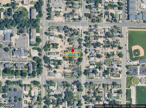  1825 7Th Ave, Greeley, CO Parcel Map